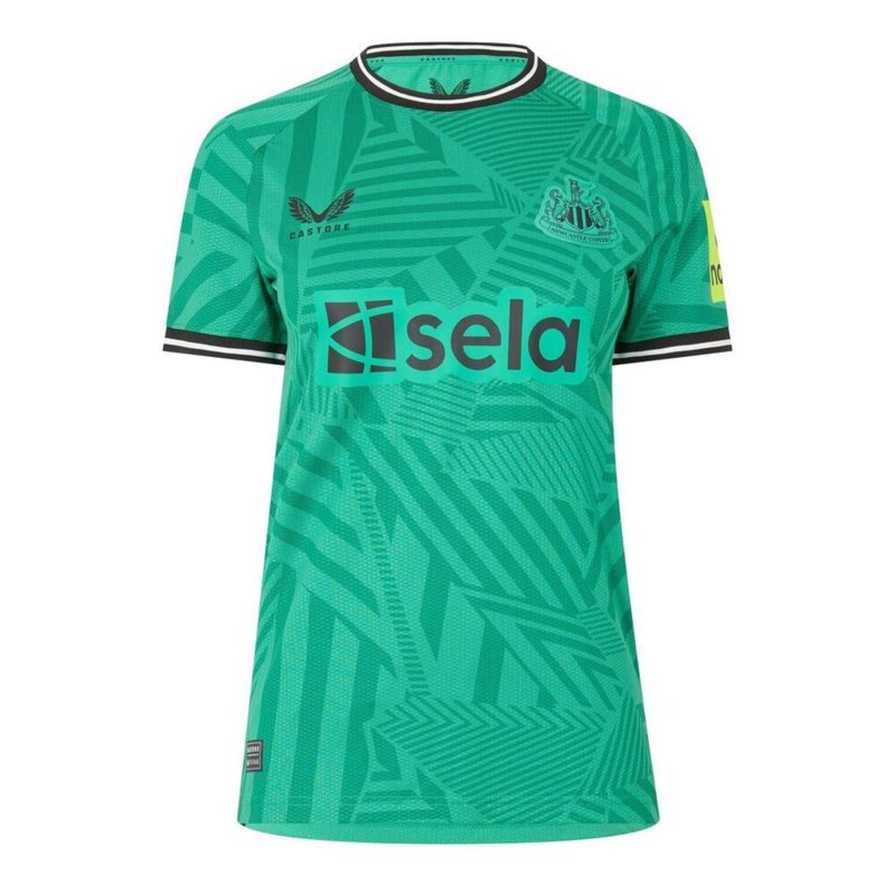 Castore Womens/Ladies 2023/2024 Newcastle United FC Away Jersey / Golf Green/Cav